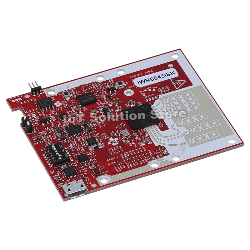 IWR6843ISK IWR6843 Evaluation Module for Single-chip 60GHz Long-range Antenna mmWave Sensor
IWR6843ISK IWR6843 Evaluation Module for Single-chip 60GHz Long-range Antenna mmWave Sensor