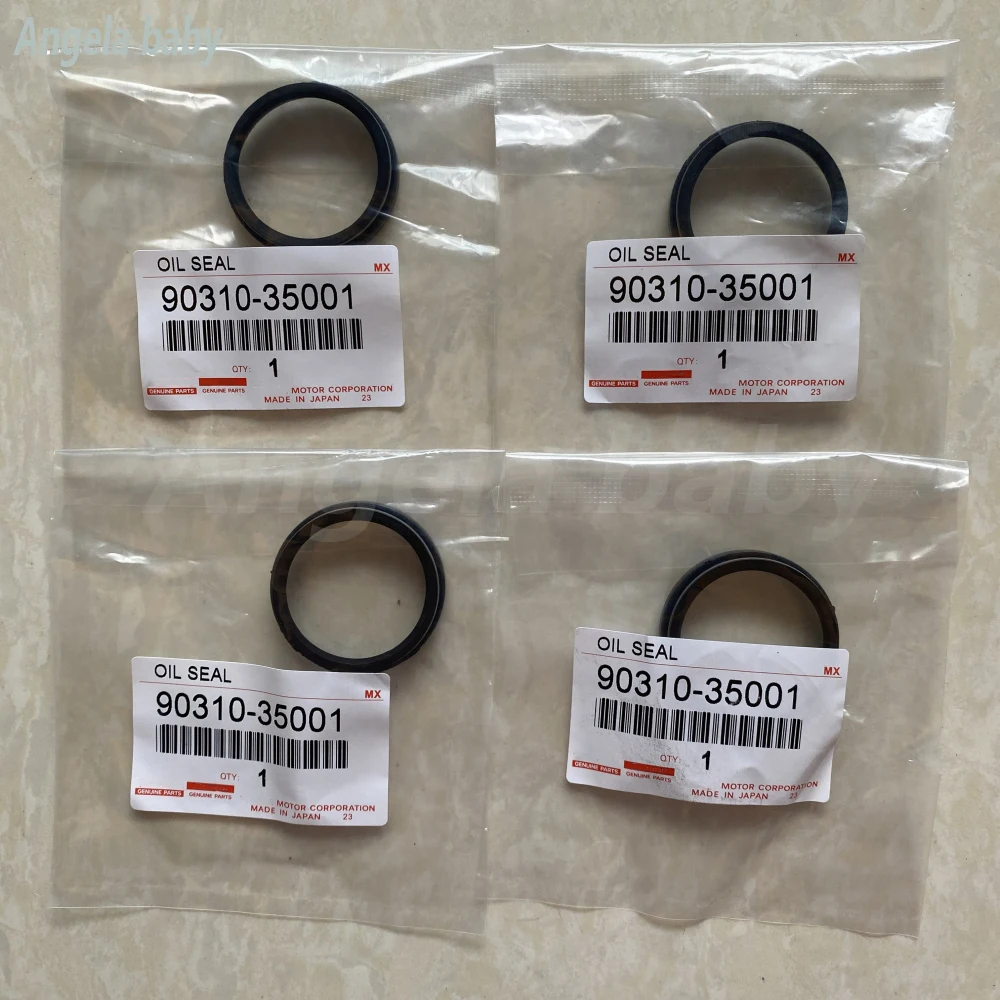 4 Pieces New Rear Wheel Oil Seal.Outer.34X41X9 For TOYOT-A Land Cruiser OEM 90310-35001 FZJ80 34 
4 Pieces New Rear Wheel Oil Seal.Outer.34X41X9 For TOYOT-A Land Cruiser OEM 90310-35001 FZJ80 34