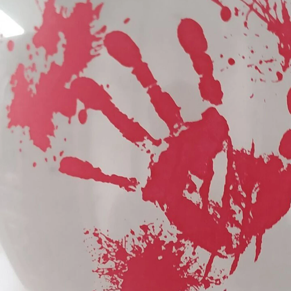 10Pcs 12 Inch Halloween Blood Fingermarks Balloons Transparent Latex for Party Decorations 12 Inch Balloon Transaprent Balloon
10Pcs 12 Inch Halloween Blood Fingermarks Balloons Transparent Latex for Party Decorations 12 Inch Balloon Transaprent Balloon