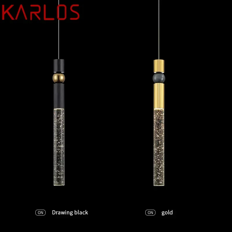 KARLOS Modern Crystal Pendant Lamp Gold LED Chandelier for Kitchen Island Bar Living Dining Room
KARLOS Modern Crystal Pendant Lamp Gold LED Chandelier for Kitchen Island Bar Living Dining Room