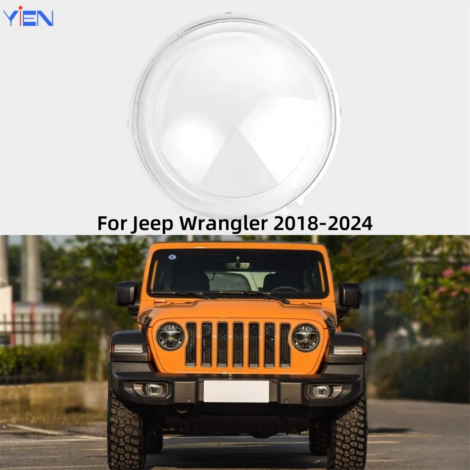 For Jeep Wrangler 2018 2019 2020 2021 2022 2023 2024 Car Interior Replacement Parts Front Headlamp Lamp Cover Glass Lamp Cover
For Jeep Wrangler 2018 2019 2020 2021 2022 2023 2024 Car Interior Replacement Parts Front Headlamp Lamp Cover Glass Lamp Cover