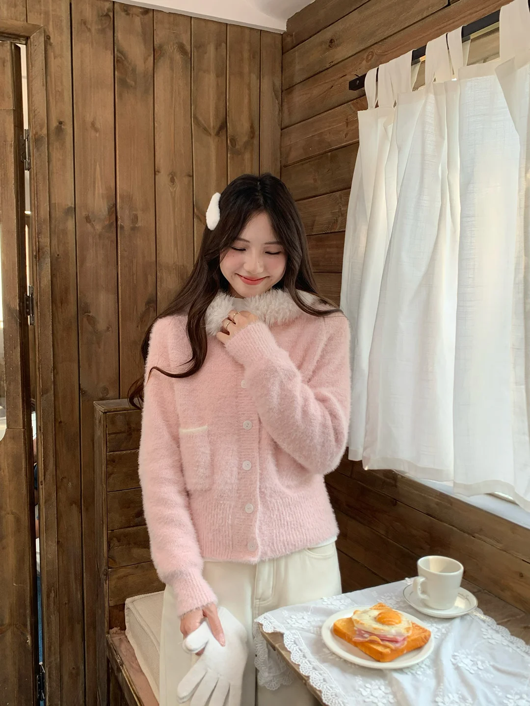 Cozydays Women's Thiened Hooded Knitted Sweater Faux Fur Collar Detachable Soft Polyester Fiber Long Sve Casual Wear
Cozydays Women's Thiened Hooded Knitted Sweater Faux Fur Collar Detachable Soft Polyester Fiber Long Sve Casual Wear