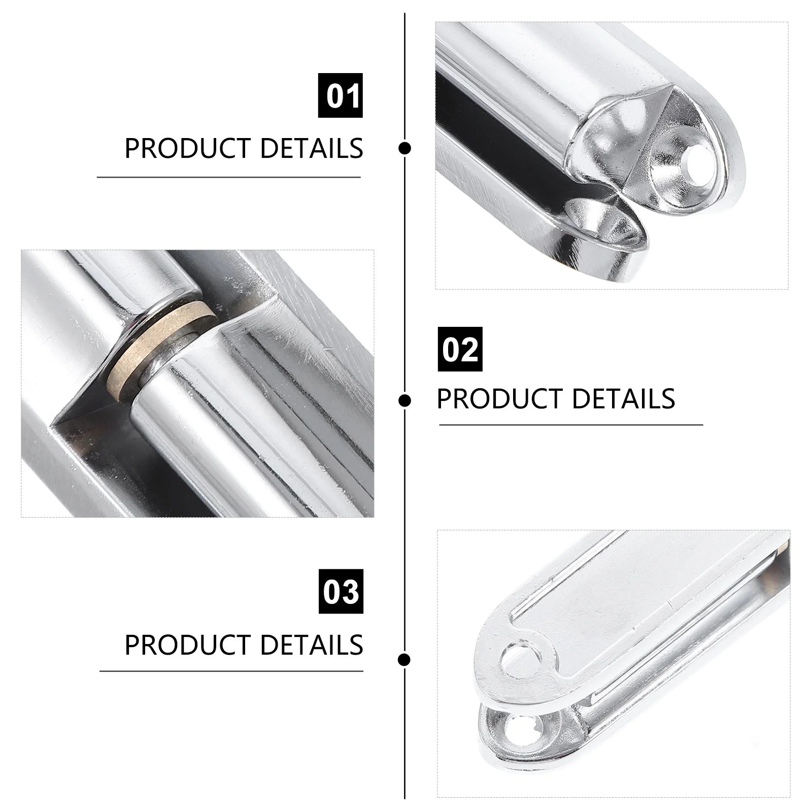 2Pcs Door Hinges Zinc Alloy Heavy Duty Screw-on Hinges for Room Doors Silent Smooth Running Renovation Hardware
2Pcs Door Hinges Zinc Alloy Heavy Duty Screw-on Hinges for Room Doors Silent Smooth Running Renovation Hardware