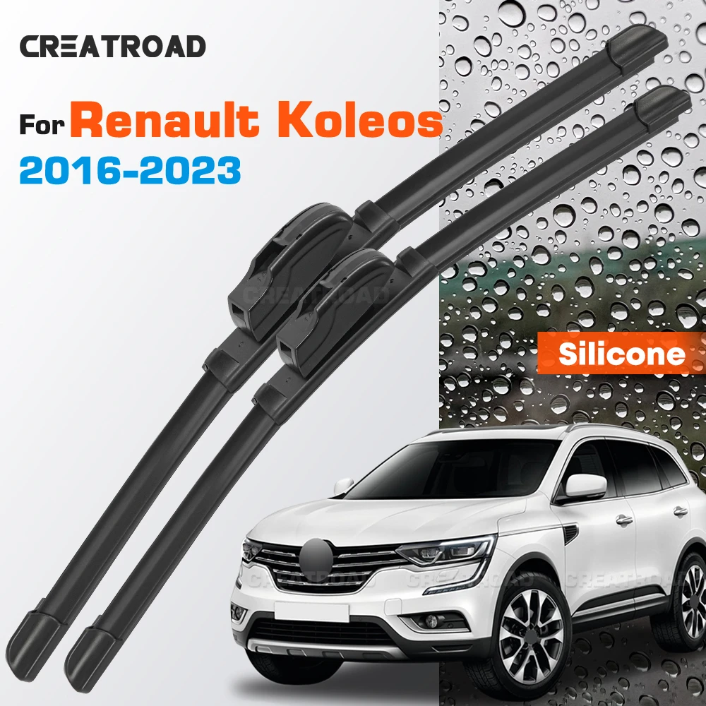 Silicone Wiper Blades Fit For Renault Koleos 2016-2023 Coated Silent HD Wear-Resistant Car Windshield Wipers 26"+16"
Silicone Wiper Blades Fit For Renault Koleos 2016-2023 Coated Silent HD Wear-Resistant Car Windshield Wipers 26"+16"