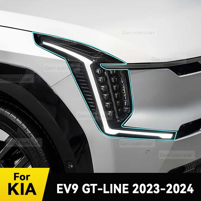 For KIA EV9 GT Line 2023 2024 Car Headlight Protective Cover Film Front Light Transparent TPU Anti-scratch Headlamp Accessories
For KIA EV9 GT Line 2023 2024 Car Headlight Protective Cover Film Front Light Transparent TPU Anti-scratch Headlamp Accessories