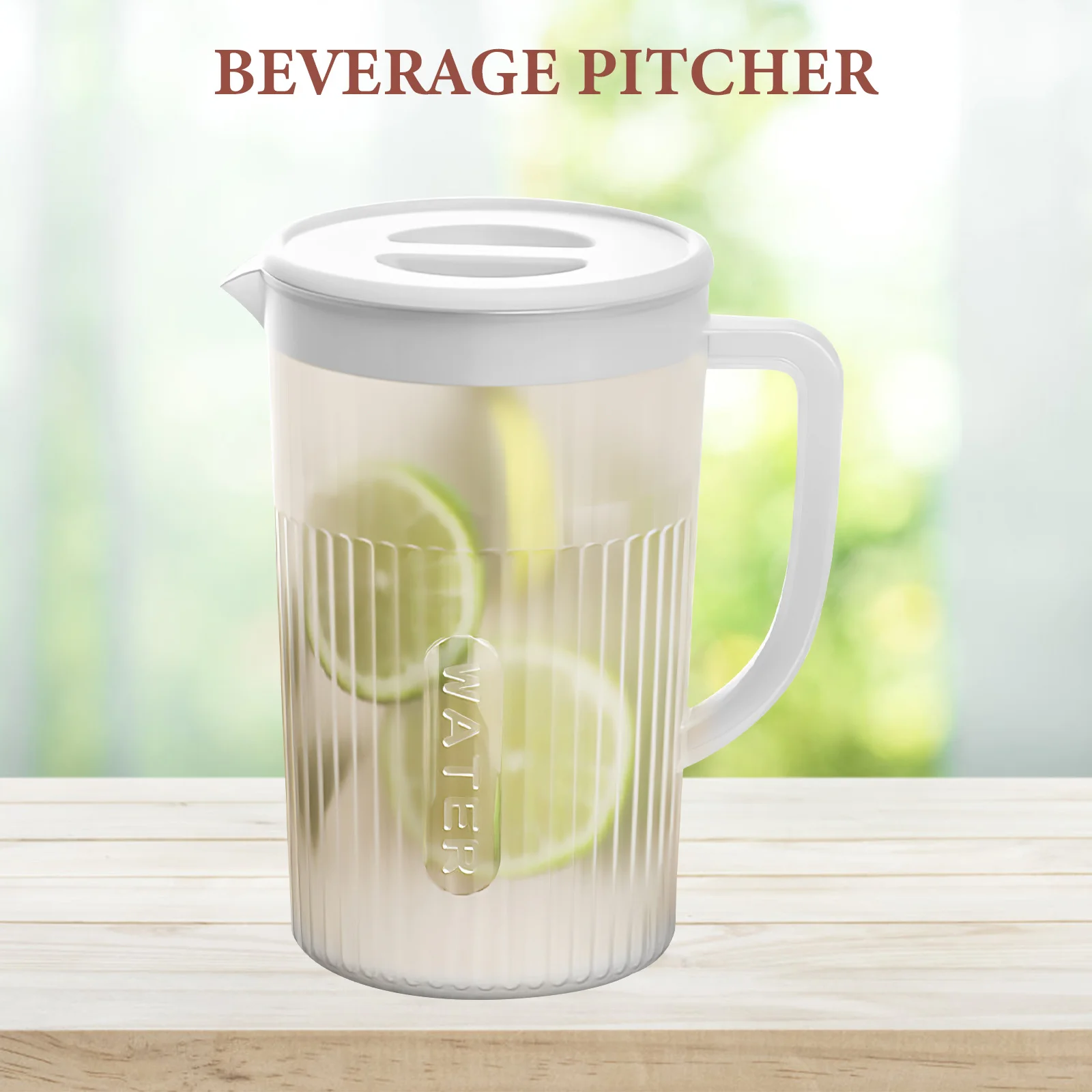 1 Large Capacity Cold Water Pitcher With Lid Heat Resistant Drinking Jug For Iced Tea Juice Lemonade Kitchen Storage Bpa Free
1 Large Capacity Cold Water Pitcher With Lid Heat Resistant Drinking Jug For Iced Tea Juice Lemonade Kitchen Storage Bpa Free