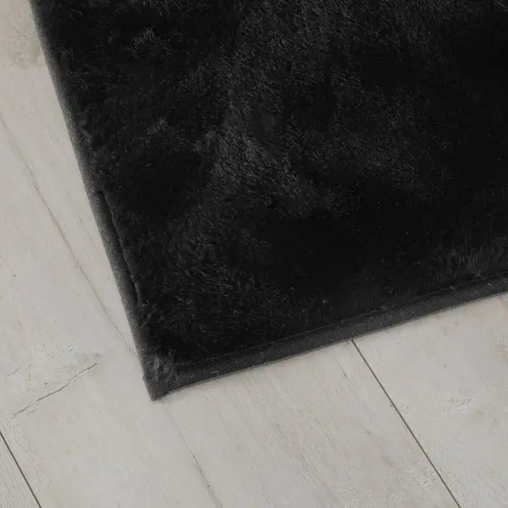 Solid Soft Rabbit Faux Fur Area Rug Black,30x46" 4.6 stars out of 62 reviews (4.6)| 62 ratings
Solid Soft Rabbit Faux Fur Area Rug Black,30x46" 4.6 stars out of 62 reviews (4.6)| 62 ratings