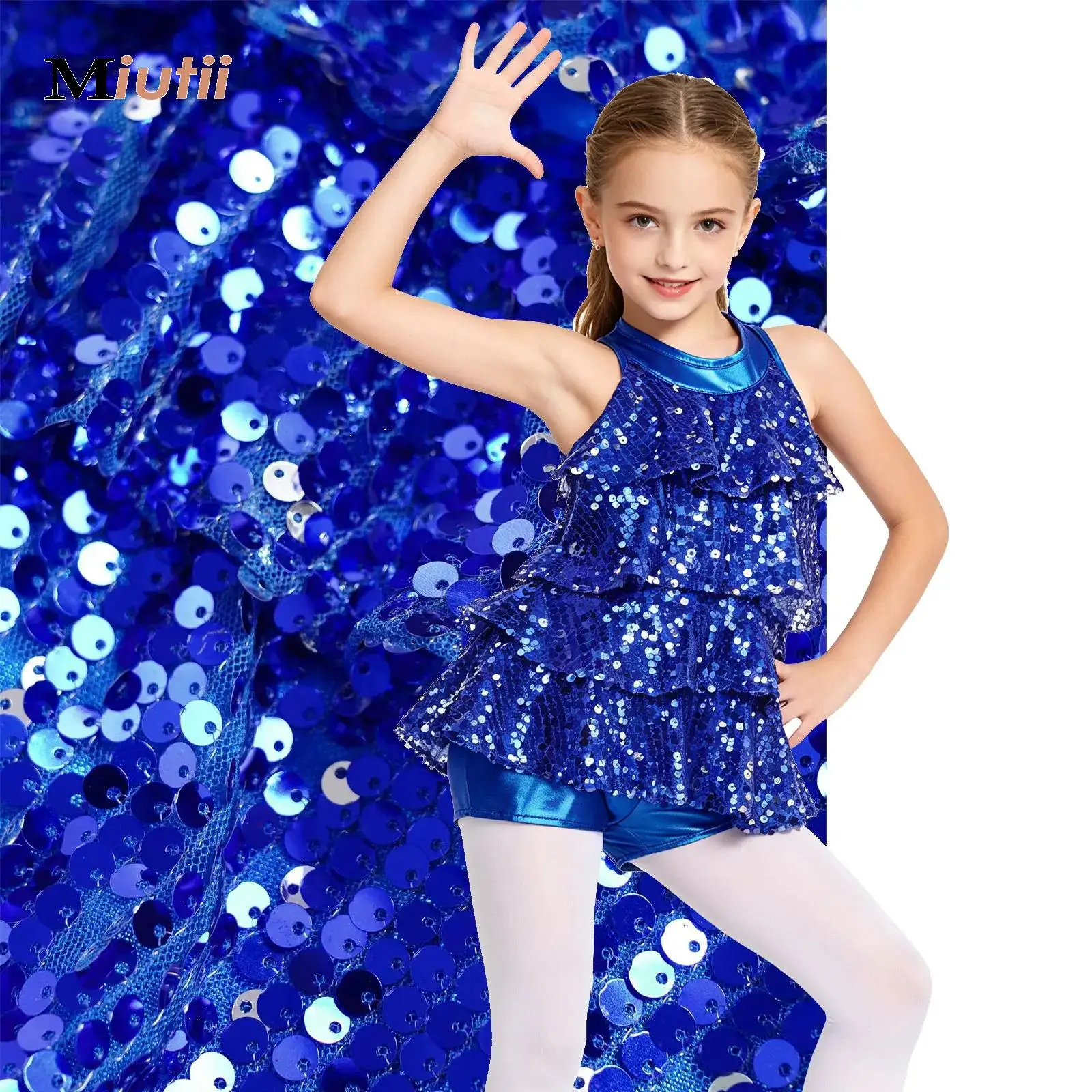 Kids Girls Halter Tutu Ballet Leotard Dress Sequins Jazz Latin Ballet Dance Costume Samba Rumba Tango Salsa Unitards Dancewear
Kids Girls Halter Tutu Ballet Leotard Dress Sequins Jazz Latin Ballet Dance Costume Samba Rumba Tango Salsa Unitards Dancewear
