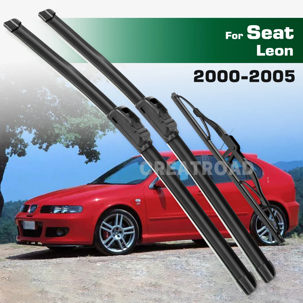 GREATROAD Wiper LHD&RHD Front & Rear Wiper Blades Set For Seat Leon MK1 2000 - 2005 Windshield Windscreen Window Brushes
GREATROAD Wiper LHD&RHD Front & Rear Wiper Blades Set For Seat Leon MK1 2000 - 2005 Windshield Windscreen Window Brushes