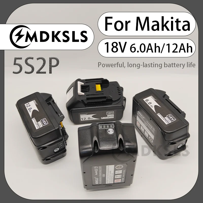 2026 NEW for Makita 18V 6/12Ah Rechargeable Power Tools Battery with LED Li-ion Replacement LXT BL1860B BL1860 BL1850+3A Charger
2026 NEW for Makita 18V 6/12Ah Rechargeable Power Tools Battery with LED Li-ion Replacement LXT BL1860B BL1860 BL1850+3A Charger