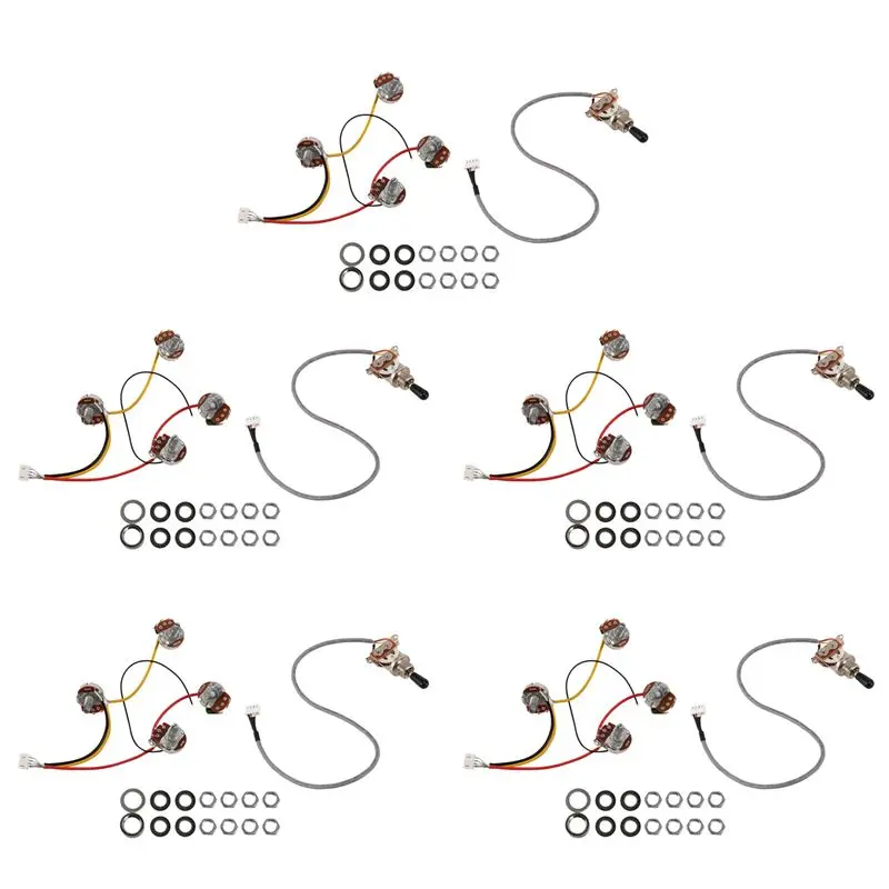 【БЕСПРОДАЖА】5X Lp звукосниматели для электрогитары жгут проводов 2T2V 500K горшки 3-позиционный переключатель для гитары в стиле Les Paul
【БЕСПРОДАЖА】5X Lp звукосниматели для электрогитары жгут проводов 2T2V 500K горшки 3-позиционный переключатель для гитары в стиле Les Paul