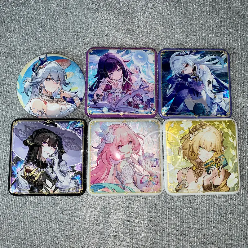 2026 Genshin Impact Valentine's Day Double Flash Can Badge Xi Lian Columbina Skirk Aya The Dahlia Brooch Pin Merch Original Gift
2026 Genshin Impact Valentine's Day Double Flash Can Badge Xi Lian Columbina Skirk Aya The Dahlia Brooch Pin Merch Original Gift