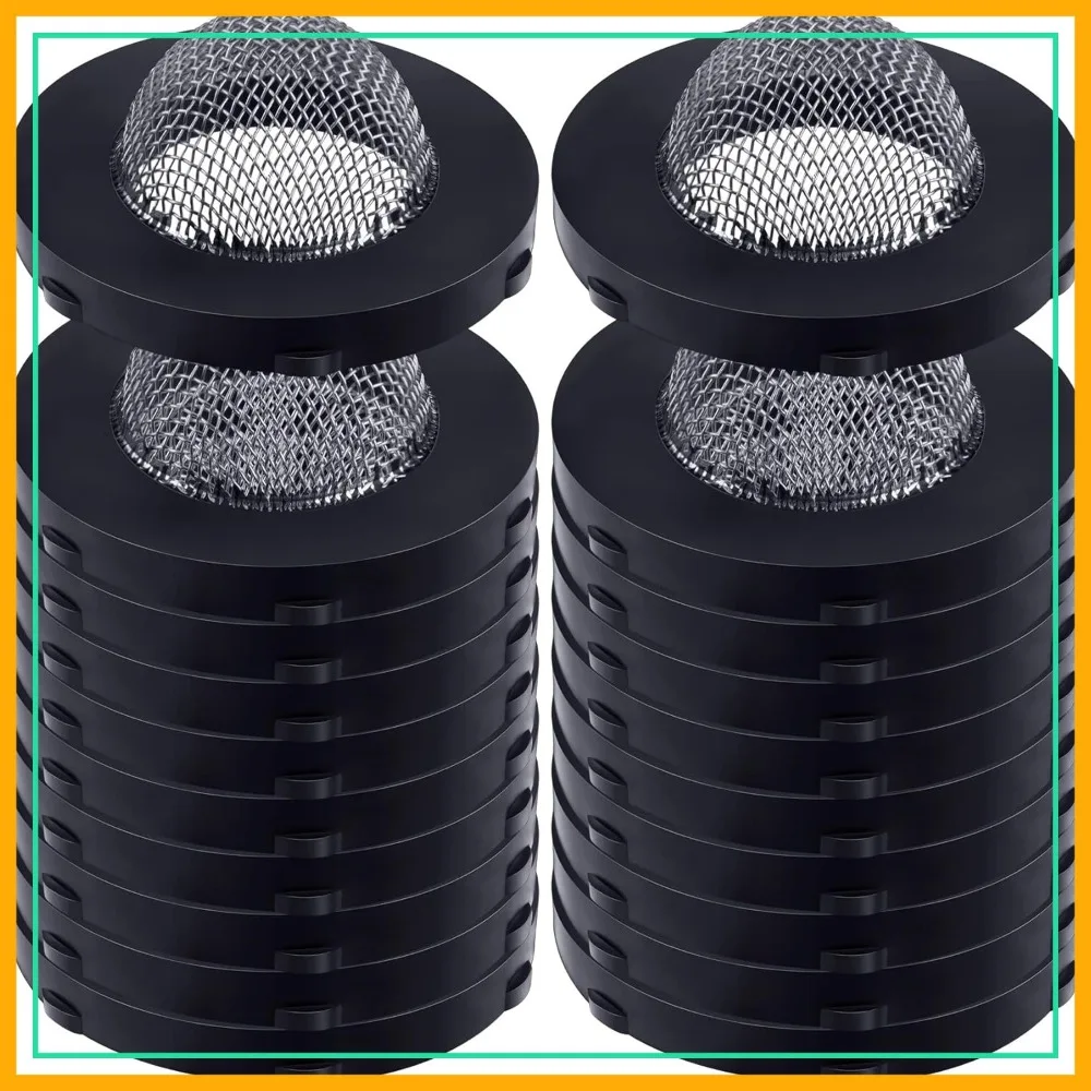 20 Pcs Hose Filter Washers, Stainless Steel Screen, 3/4" Garden Hose & 5/8" Washing Machine Connector
20 Pcs Hose Filter Washers, Stainless Steel Screen, 3/4" Garden Hose & 5/8" Washing Machine Connector