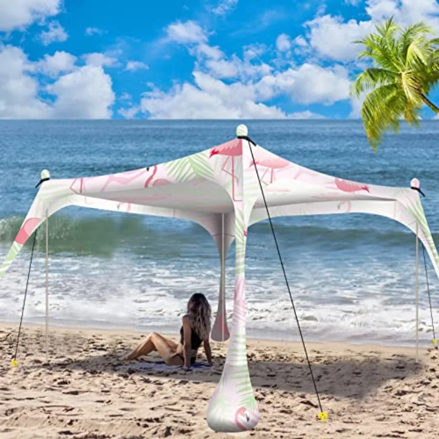 Beach Tent Pop Up Shade Beach Canopy Sun Shelter UPF50+ with Foldable s-Portable Carrying Bag-Sand Shovel-Ground Pegs-Windproof
Beach Tent Pop Up Shade Beach Canopy Sun Shelter UPF50+ with Foldable s-Portable Carrying Bag-Sand Shovel-Ground Pegs-Windproof