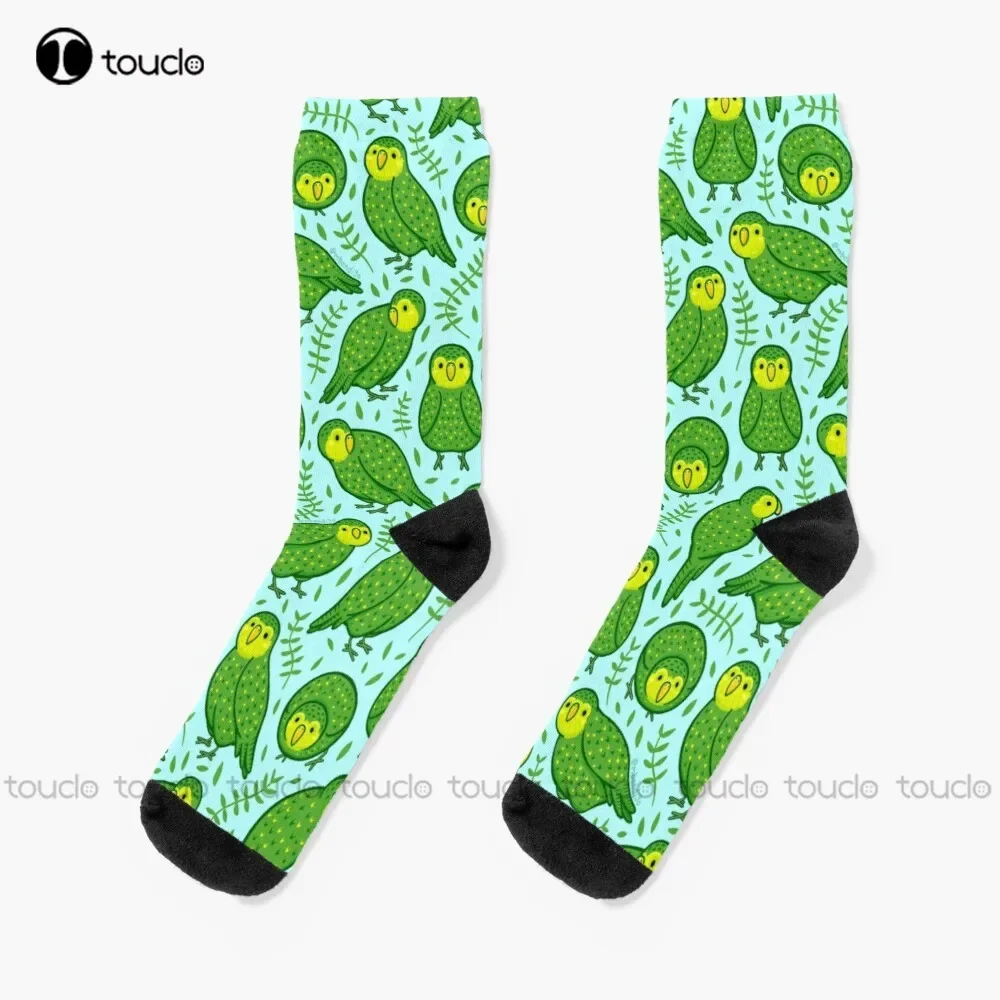 Kakapo Cute Cartoon Green New Zealand Socks Mens Black Socks Cartoon Comfortable Best Girls Sports 360° Digital Print Streetwear
Kakapo Cute Cartoon Green New Zealand Socks Mens Black Socks Cartoon Comfortable Best Girls Sports 360° Digital Print Streetwear