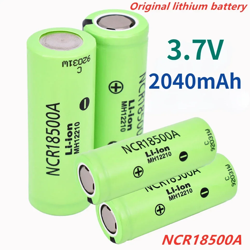 2025 new high quality18500 3.7V18500 2040mAh 100% Original For Panasonic NCR18500A 3.6Vbattery for toy flashlight flashlight etc
2025 new high quality18500 3.7V18500 2040mAh 100% Original For Panasonic NCR18500A 3.6Vbattery for toy flashlight flashlight etc