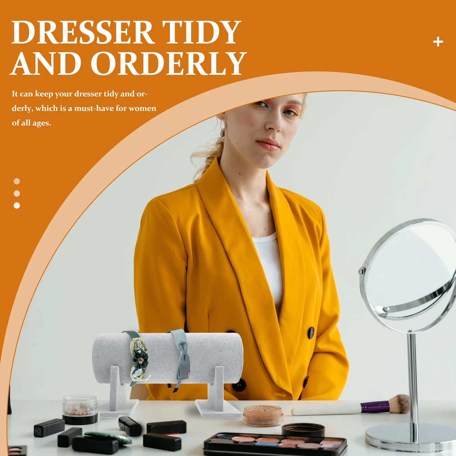 Display Stand for Hair Accessories Women Scrunchies Holder Jewelry Organizer Tidy Storage Rack Simple Grey Tie Stand
Display Stand for Hair Accessories Women Scrunchies Holder Jewelry Organizer Tidy Storage Rack Simple Grey Tie Stand