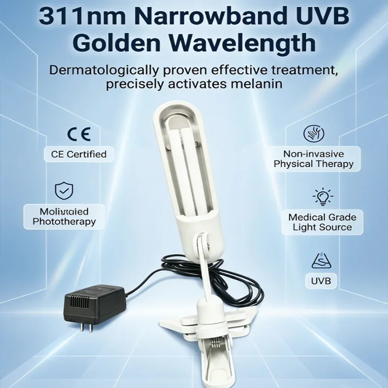 311-Nanometer Medium-Wave UV Therapy Lamp for Psoriasis And Eczema Symptoms Relief Professional Ultraviolet Light Treatment Devi
311-Nanometer Medium-Wave UV Therapy Lamp for Psoriasis And Eczema Symptoms Relief Professional Ultraviolet Light Treatment Devi