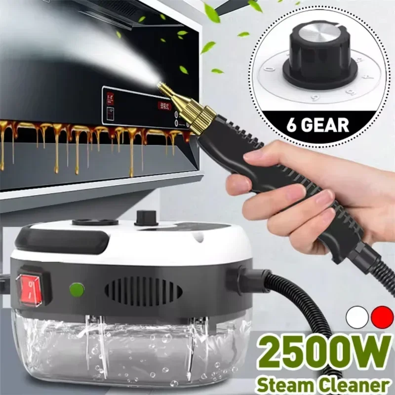 2500W Home Steam Cleaner High Temperature Sterilization for Car Air Conditioning Kitchen Hood US EU Plug
2500W Home Steam Cleaner High Temperature Sterilization for Car Air Conditioning Kitchen Hood US EU Plug