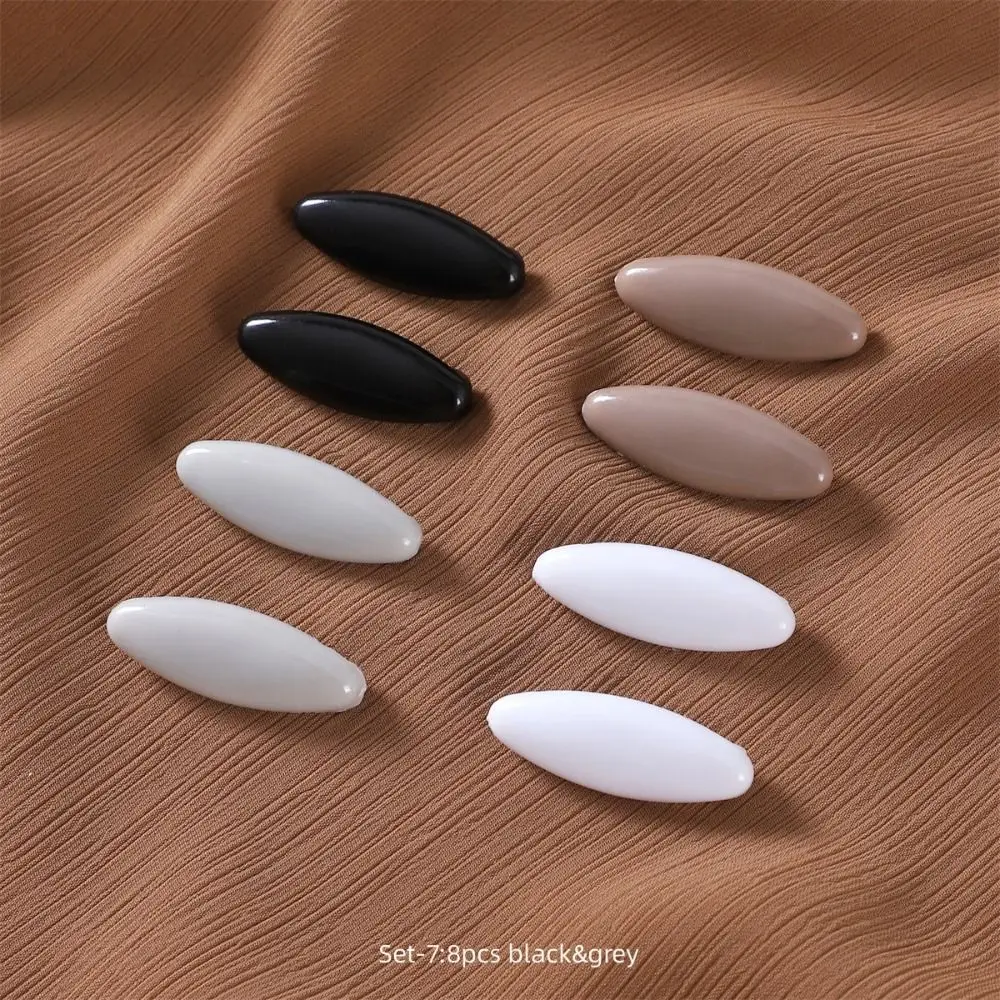 8pcs/set High Quality Solid Color Plastic Brooch Needle Elegantly Scarf Accessory Safety Pin Fix Scarf Baby Brooch
8pcs/set High Quality Solid Color Plastic Brooch Needle Elegantly Scarf Accessory Safety Pin Fix Scarf Baby Brooch
