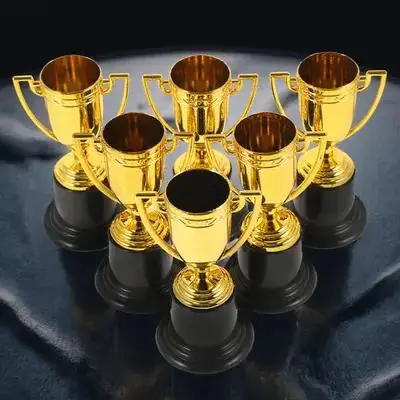 6pcs 10Cm Plastic Trophy Golden Award Sports Competition Prizes Durable Elegant Lightweight For Events Medals Rewards
6pcs 10Cm Plastic Trophy Golden Award Sports Competition Prizes Durable Elegant Lightweight For Events Medals Rewards