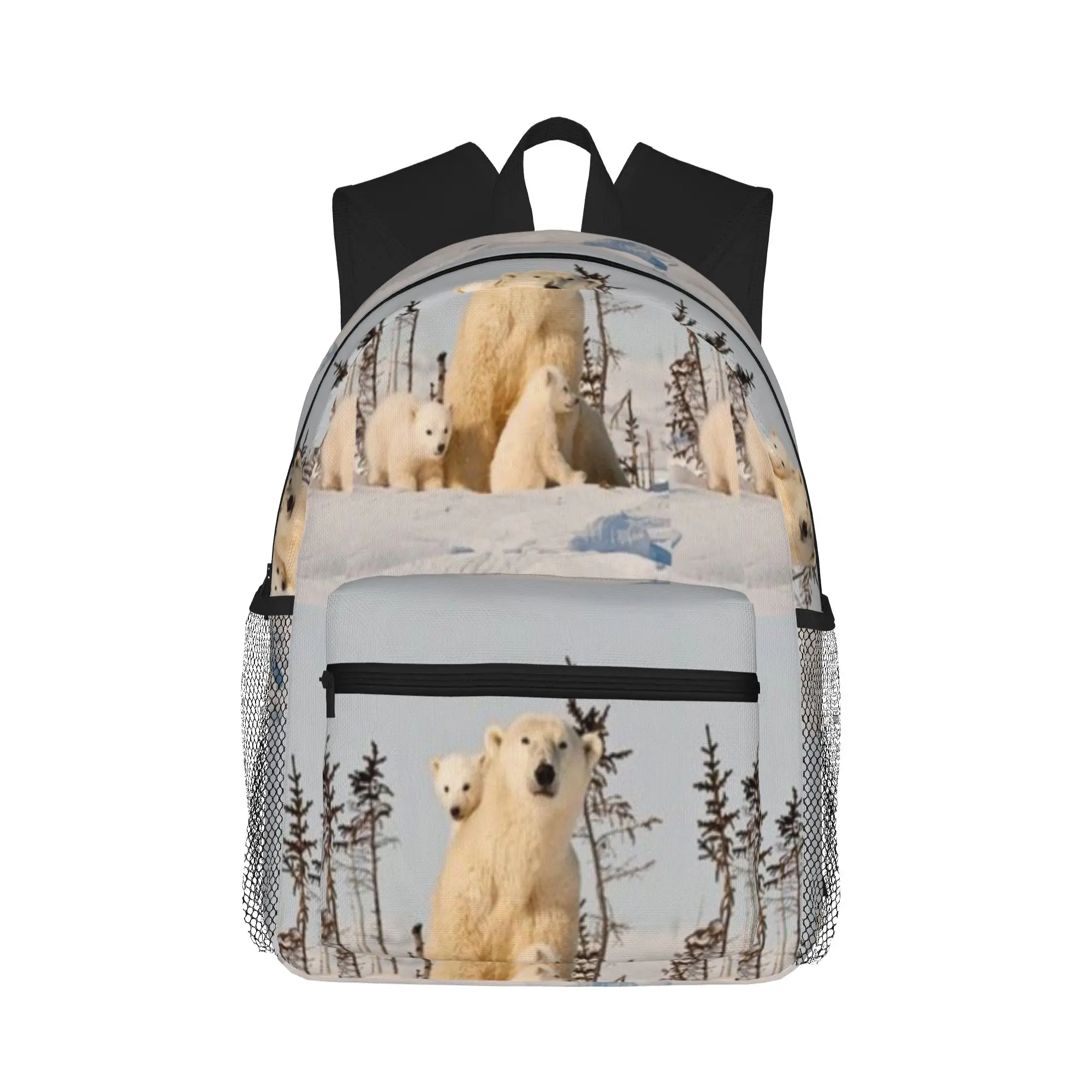 Polar Bear Family Casual Backpack for Students and Adults Travel backpack
Polar Bear Family Casual Backpack for Students and Adults Travel backpack