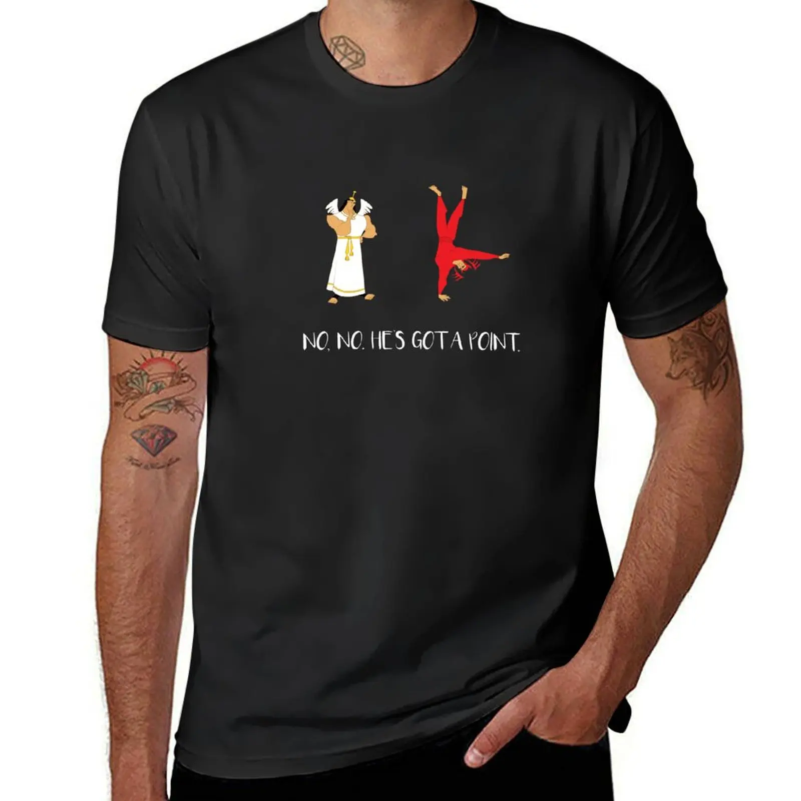 Shoulder Angel and Devil T-Shirt anime heavyweights hippie clothes shirts graphic tees men t shirts
Shoulder Angel and Devil T-Shirt anime heavyweights hippie clothes shirts graphic tees men t shirts