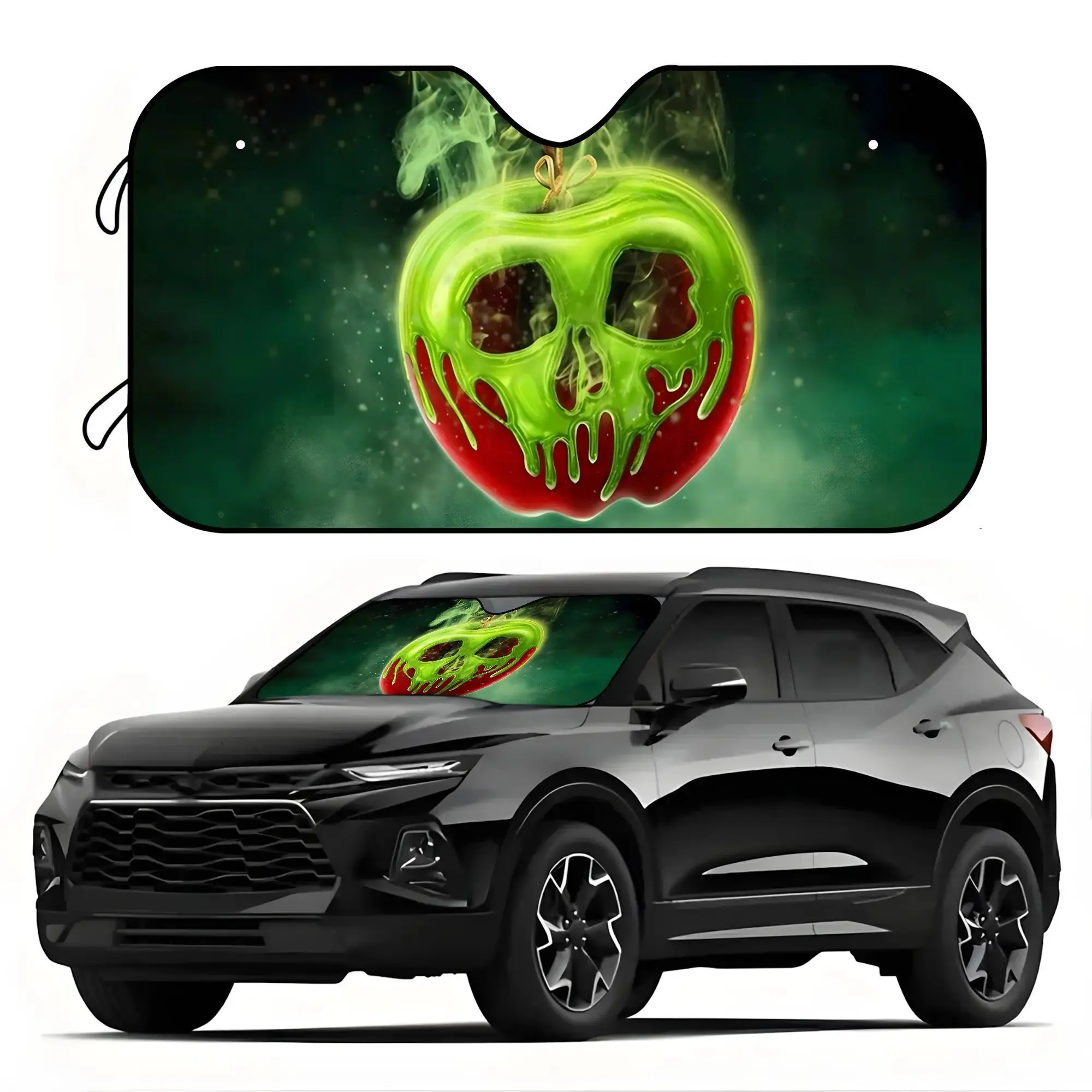 Designed As Disney Villain Evil Queen Poisoned Apple Theme Car Windshield Sunshade - UV Protection And Anti-glare Front Window S
Designed As Disney Villain Evil Queen Poisoned Apple Theme Car Windshield Sunshade - UV Protection And Anti-glare Front Window S