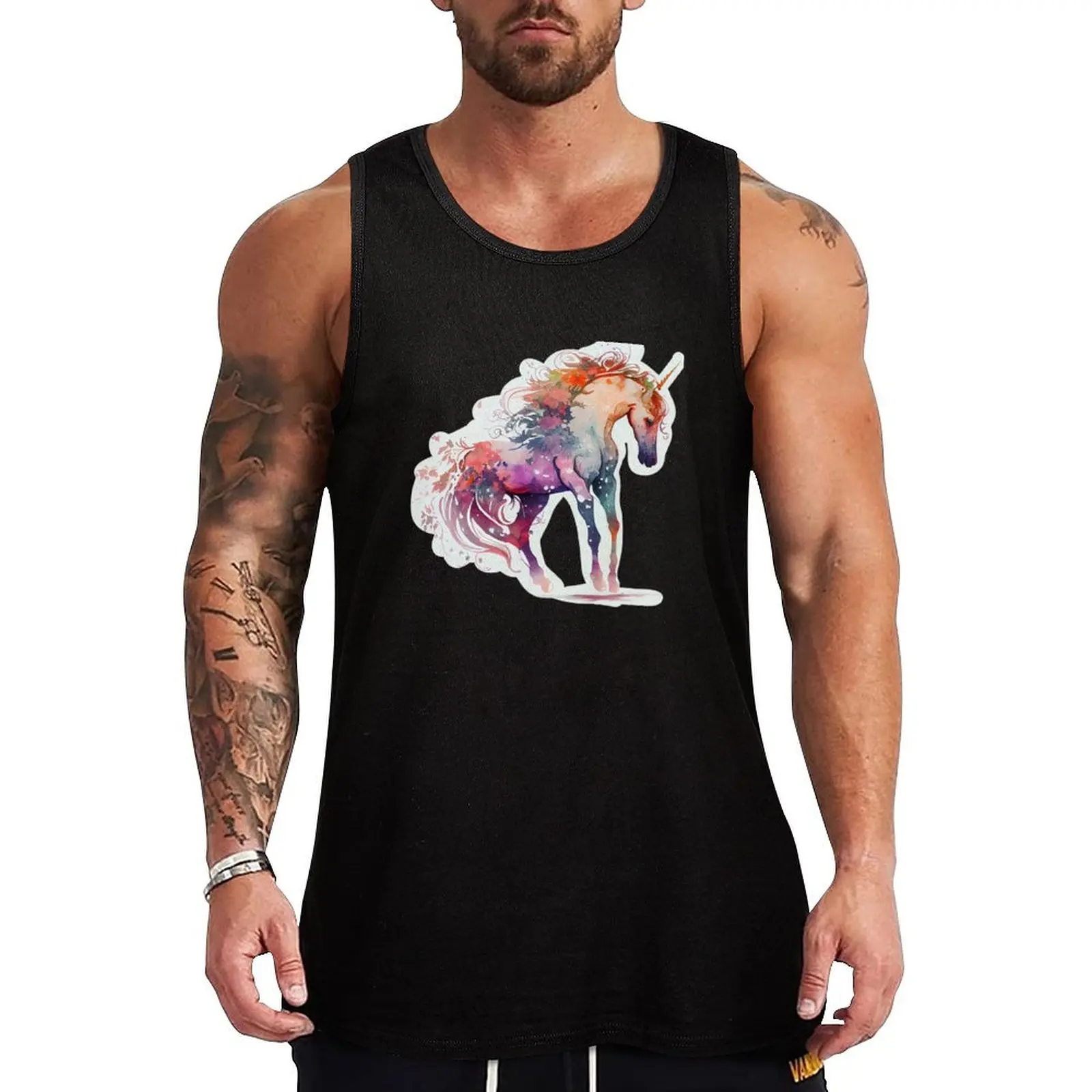 Magical Unicorn In Watercolor Tank Top Street Style Casual Tank Top Urban Sleeveless Top
Magical Unicorn In Watercolor Tank Top Street Style Casual Tank Top Urban Sleeveless Top