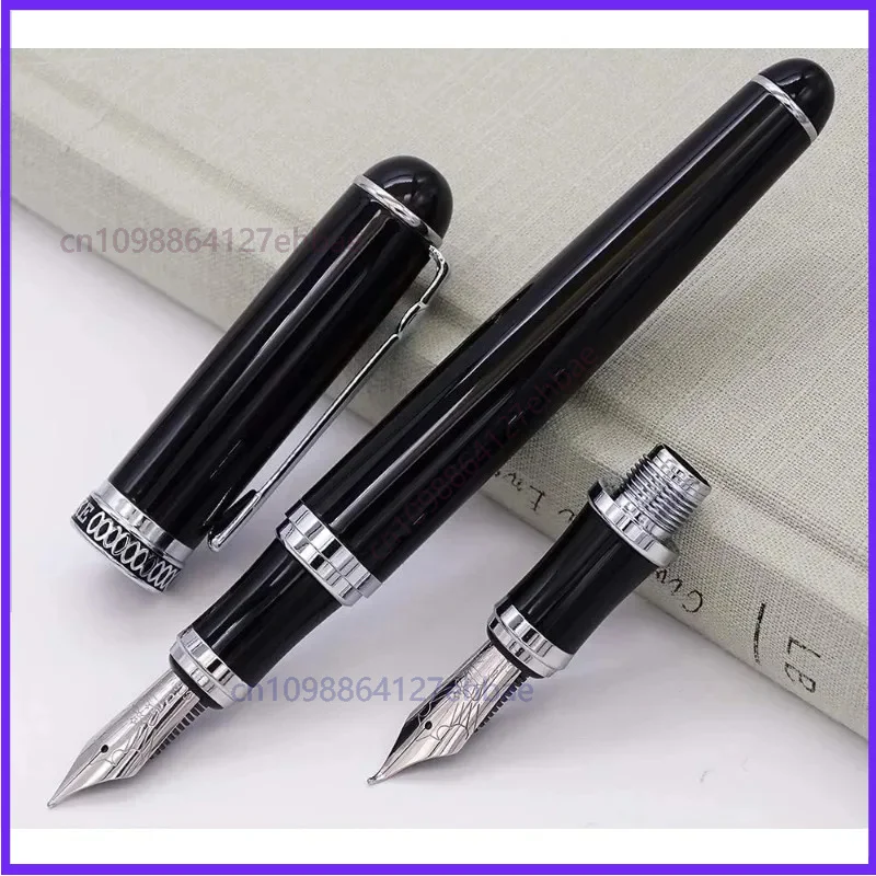 For Duke D2 Black Fountain Pen F Nibs Iridium Fine Nib Elegant Writing Office Gift Ink Pen School Supplies Calligraphy Pen
For Duke D2 Black Fountain Pen F Nibs Iridium Fine Nib Elegant Writing Office Gift Ink Pen School Supplies Calligraphy Pen