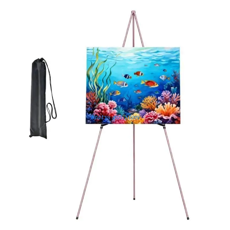 C7AB Foldable Metal Painting Easel Stand With Hard Frame And Practical Design Perfect For Art Classes And Outdoor Sketching
C7AB Foldable Metal Painting Easel Stand With Hard Frame And Practical Design Perfect For Art Classes And Outdoor Sketching