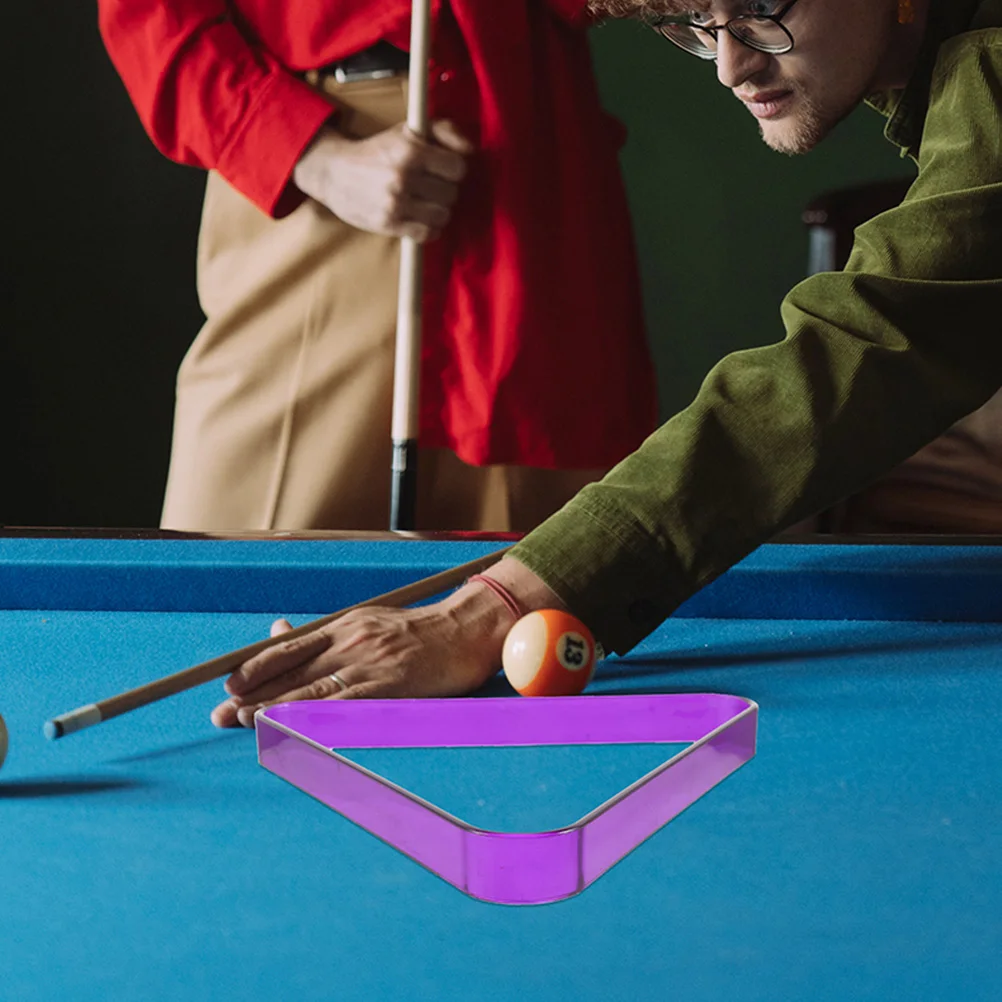 2pcs Billiard Triangle Racks Purple PC Durable Pub Mini Table Billiard Balls Triangle Racks Necessary Accessories
2pcs Billiard Triangle Racks Purple PC Durable Pub Mini Table Billiard Balls Triangle Racks Necessary Accessories