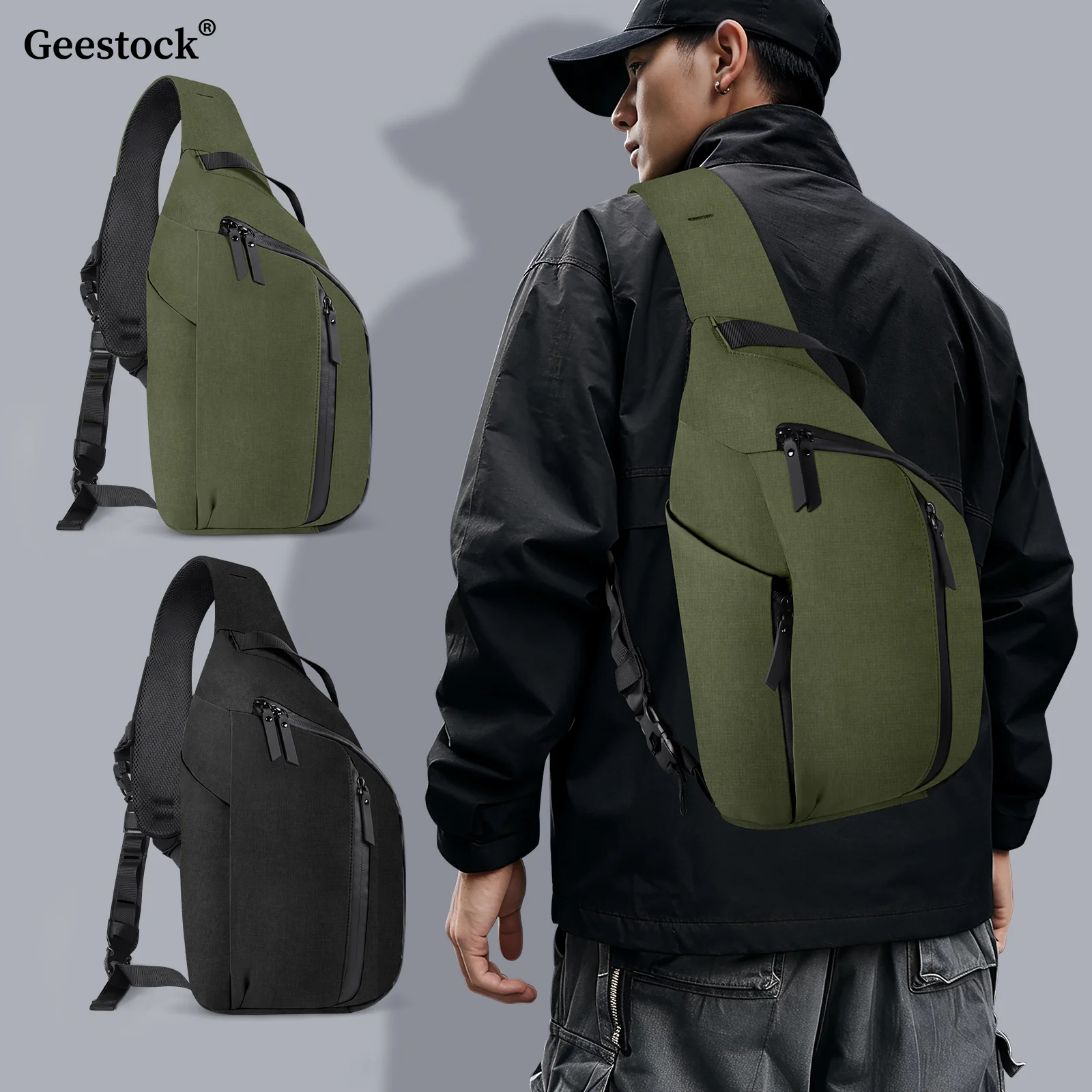 Men Outdoor Crossbody Bag Sports Chest Bag Shoulder Sling Backpack With Water Bottle Pocket Fits 11 Inch Tablet Lightweight Bag
Men Outdoor Crossbody Bag Sports Chest Bag Shoulder Sling Backpack With Water Bottle Pocket Fits 11 Inch Tablet Lightweight Bag