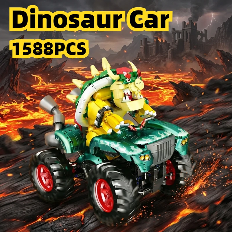 1588 шт. конструктор-динозавр, наборы игрушек, праздничные декоративные украшения, кирпичики для детей и взрослых, рождественские подарки
1588 шт. конструктор-динозавр, наборы игрушек, праздничные декоративные украшения, кирпичики для детей и взрослых, рождественские подарки