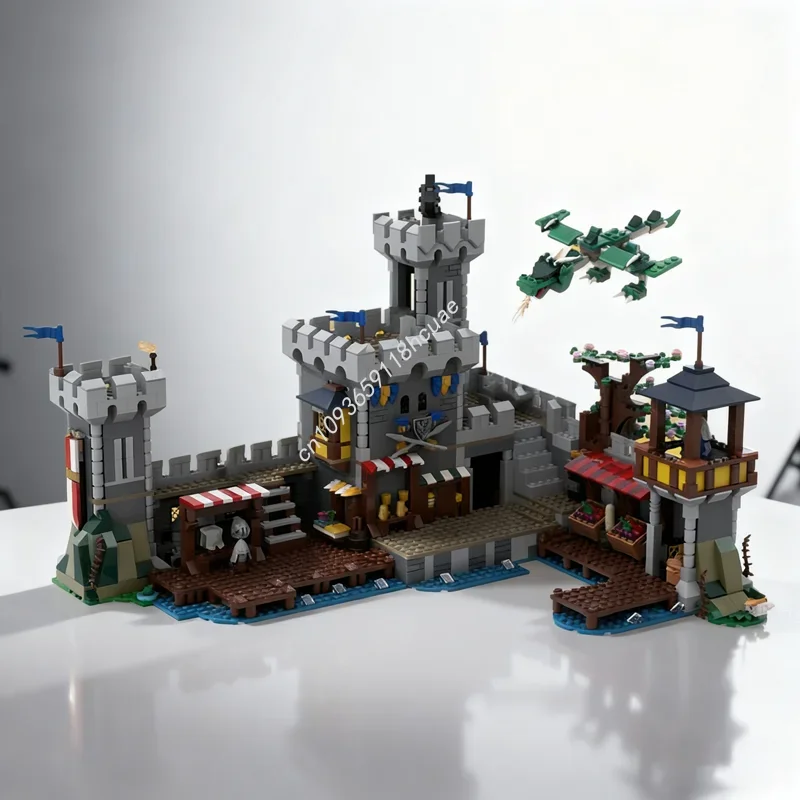 2255pcs MOC Black Falcon Seaside Market Model Building Blocks Construction DIY Idea Christmas Gifts Education Toy Brick Birthday
2255pcs MOC Black Falcon Seaside Market Model Building Blocks Construction DIY Idea Christmas Gifts Education Toy Brick Birthday