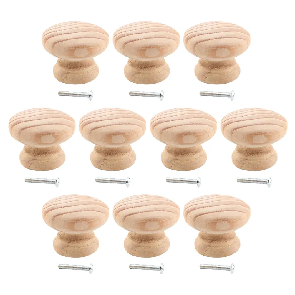 10 pcs Solid Wood Cabinet Knobs Vintage Drawer Pulls Round Door Handles For Kitchen Bedroom Closet Wood
10 pcs Solid Wood Cabinet Knobs Vintage Drawer Pulls Round Door Handles For Kitchen Bedroom Closet Wood
