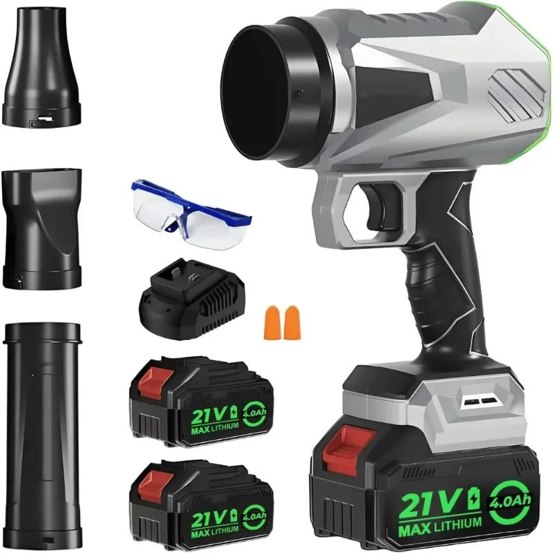 High Power Pure Copper Brushless Blower Strong Turbo Fan Cordless Leaf Blower Industrial Snow Dust Cleaner
High Power Pure Copper Brushless Blower Strong Turbo Fan Cordless Leaf Blower Industrial Snow Dust Cleaner