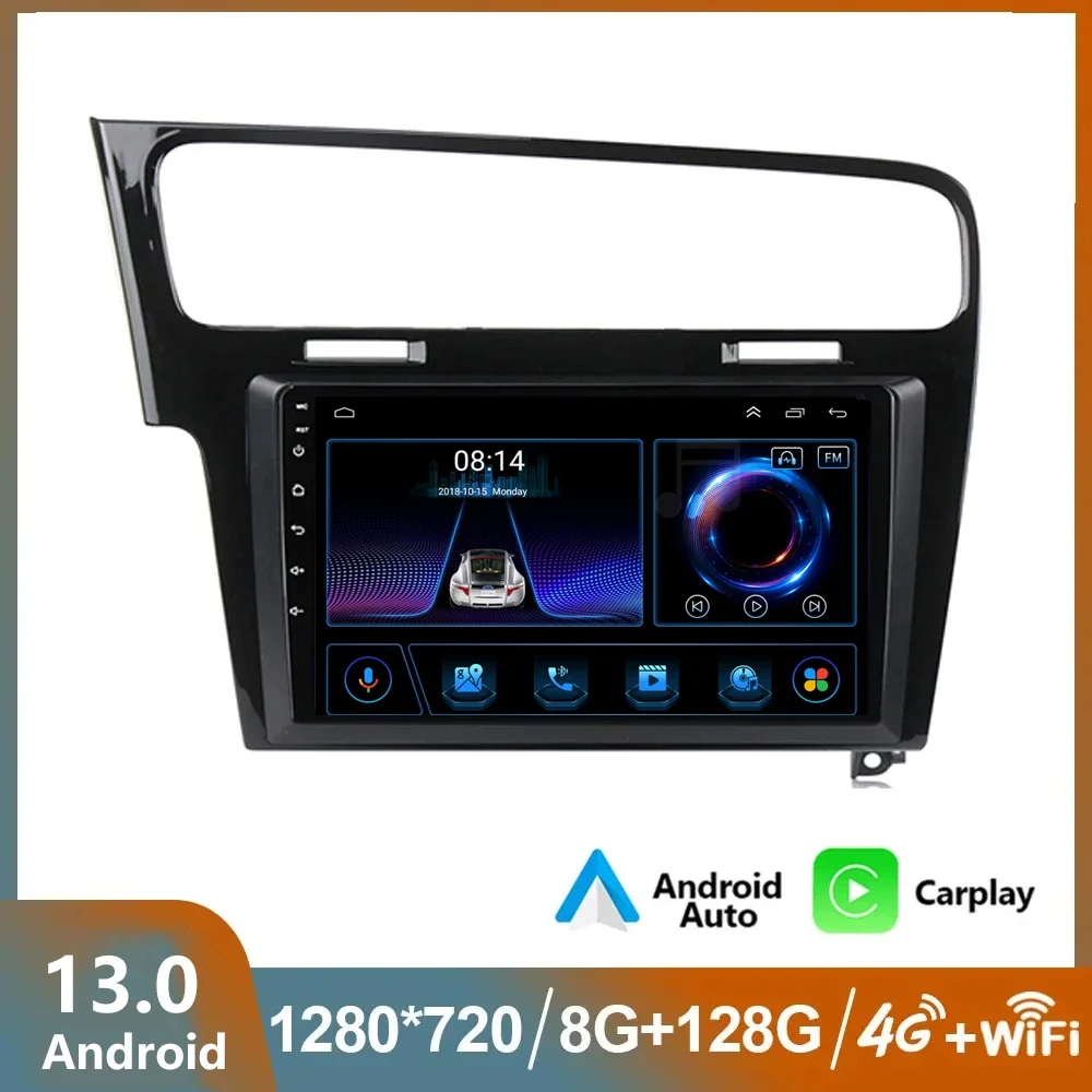 Автомобильный радиоприемник на Android 13 для Volkswagen VW Golf 7 MK7 VII 2014-2021, Беспроводной мультимедийный плеер для Carplay, навигация GPS, автостерео
Автомобильный радиоприемник на Android 13 для Volkswagen VW Golf 7 MK7 VII 2014-2021, Беспроводной мультимедийный плеер для Carplay, навигация GPS, автостерео