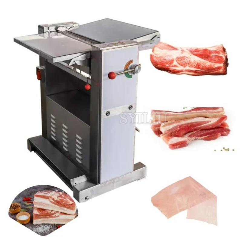Pork Rind Meat Skinner Beef Lamb Pig Skin Remover Meat Peeler Cut Machine Restaurants Core Include Motor
Pork Rind Meat Skinner Beef Lamb Pig Skin Remover Meat Peeler Cut Machine Restaurants Core Include Motor