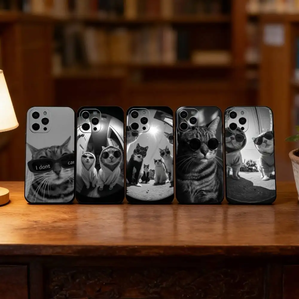 Cool Cat Phone Case For iPhone 17,16,15,14,13,12,11 Plus,Pro Max,XS,Soft Silicone Black Cover
Cool Cat Phone Case For iPhone 17,16,15,14,13,12,11 Plus,Pro Max,XS,Soft Silicone Black Cover