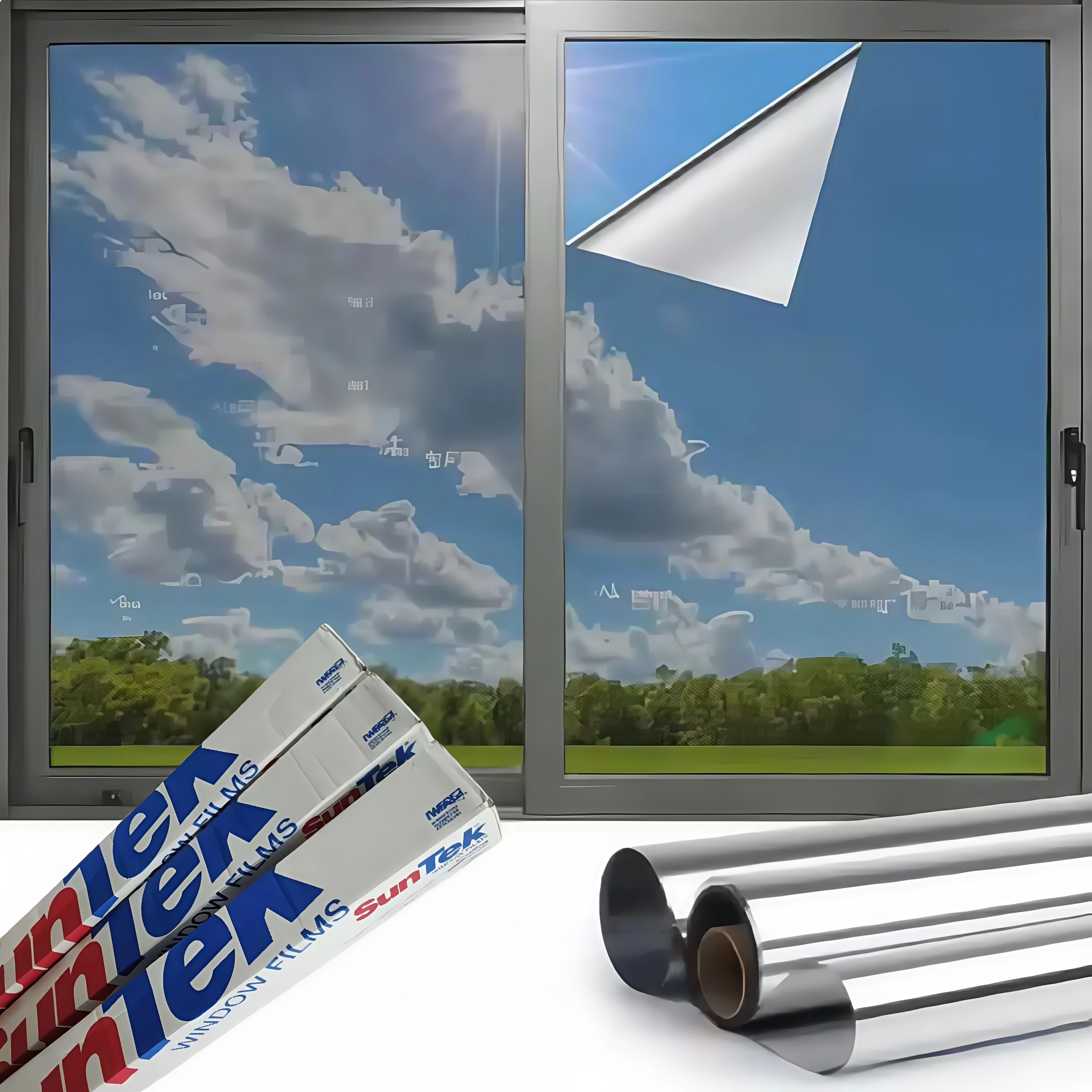 Suntek Energy Efficient Safety Window Film One Way Mirror Privacy Solar Control UV Blocking for Architectural Glass
Suntek Energy Efficient Safety Window Film One Way Mirror Privacy Solar Control UV Blocking for Architectural Glass