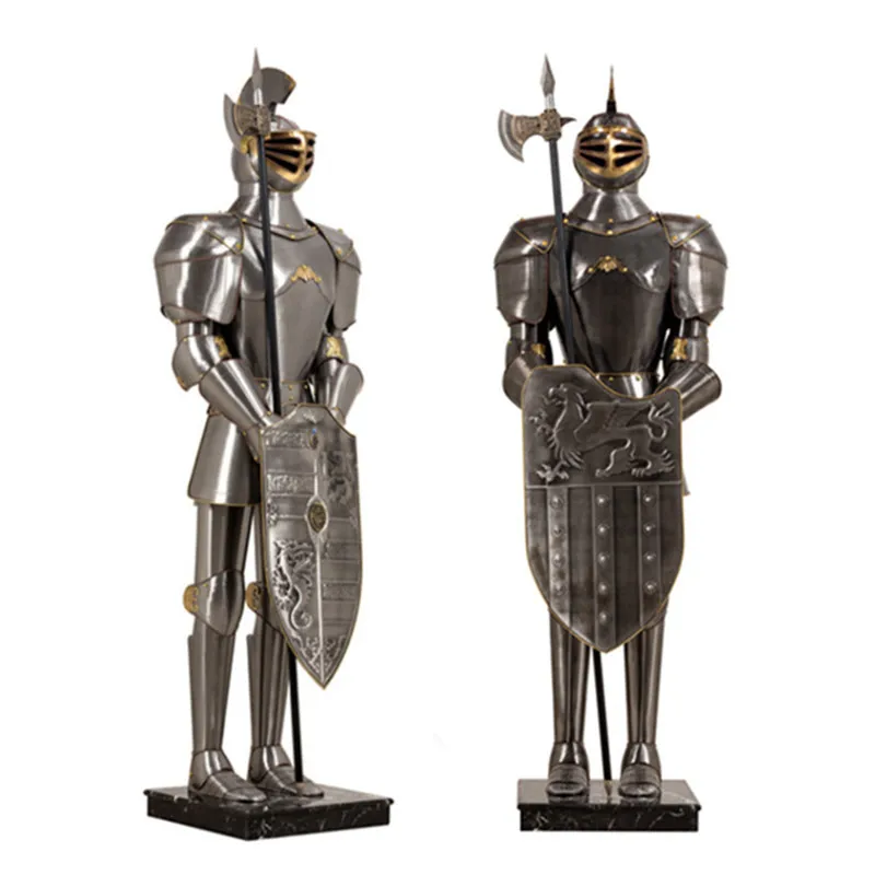 Large European retro medieval gatekeeper knight armor samurai model room indoor falling living room decoration ornament
Large European retro medieval gatekeeper knight armor samurai model room indoor falling living room decoration ornament