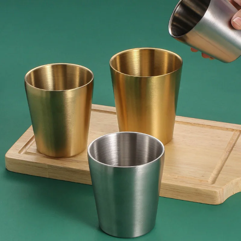 304 Thick Double Wall Stainless Steel Beer Mug for Tea Coffee Cup Drink Ware Hot Water Mug Travel Cup Sets Portable Drink-ware
304 Thick Double Wall Stainless Steel Beer Mug for Tea Coffee Cup Drink Ware Hot Water Mug Travel Cup Sets Portable Drink-ware