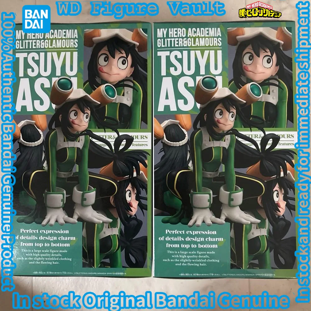 Bandai Officially Licensed My Hero Academia GLITTER &GLAMOURS-TSUYU ASUI FROPPY Premium Collectible Model Gift
Bandai Officially Licensed My Hero Academia GLITTER &GLAMOURS-TSUYU ASUI FROPPY Premium Collectible Model Gift