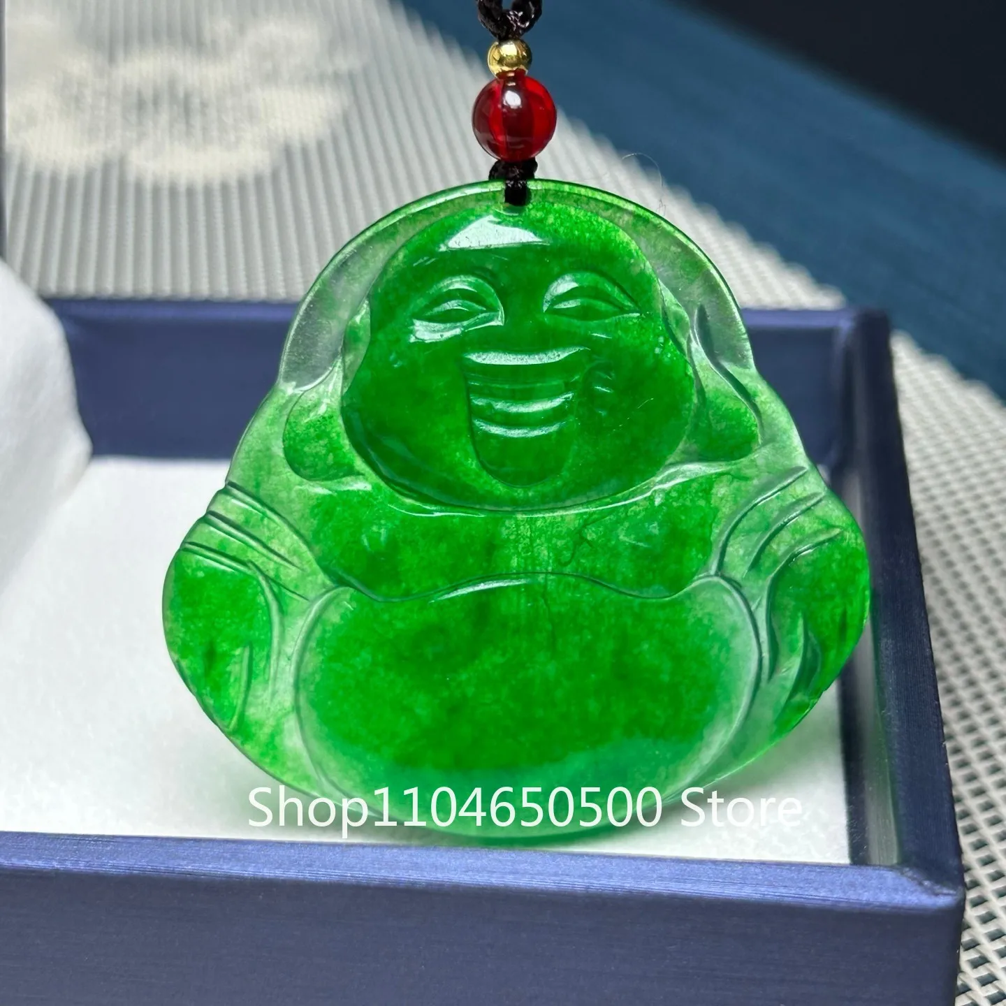 Certified Natural ice green Burmese Jade Jadeite Carved Buddha Pendant&Necklaces
Certified Natural ice green Burmese Jade Jadeite Carved Buddha Pendant&Necklaces