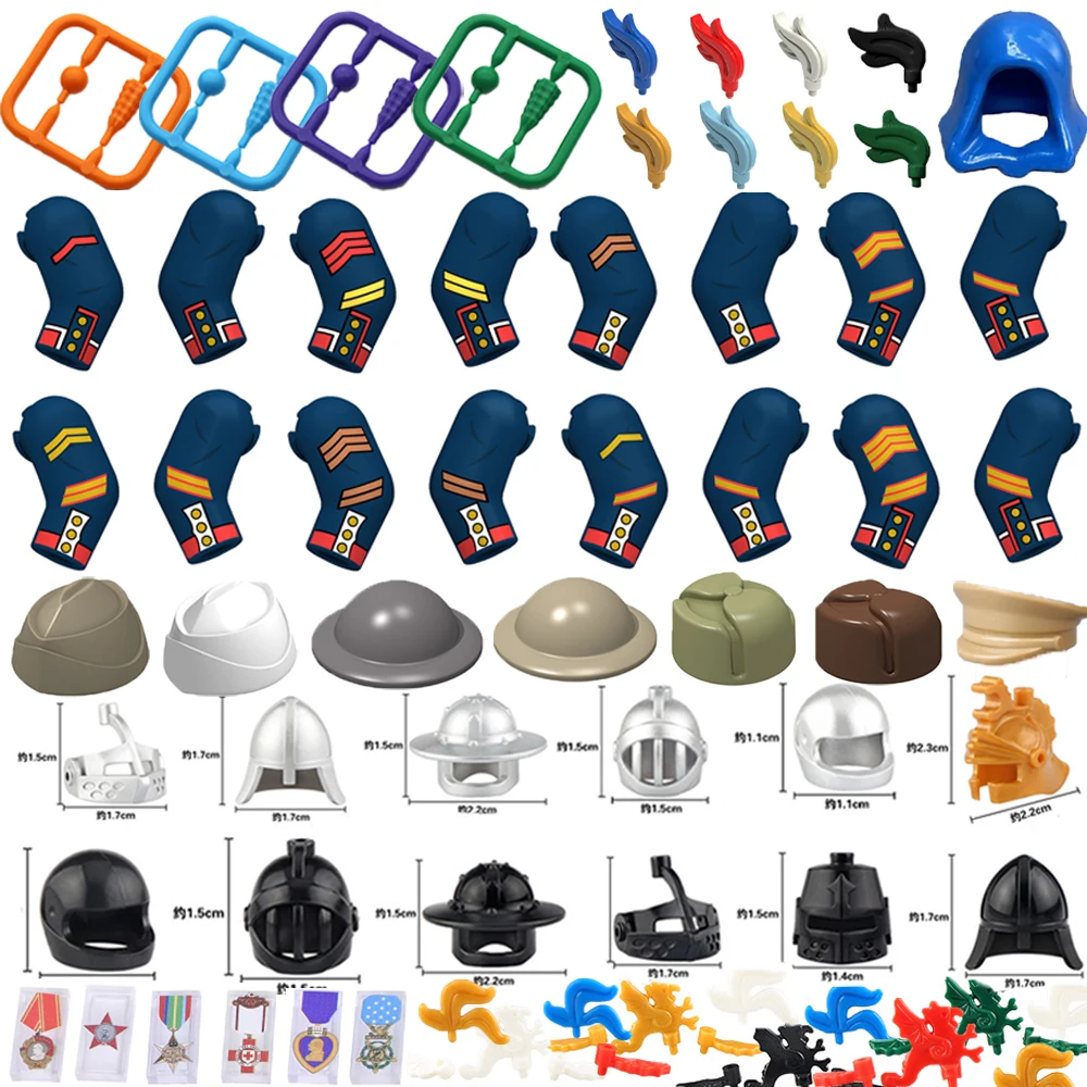 Military Building Blocks Weapon Character Body Accessories Line Lnfantry Sergeant Musketeer Brick Helmet Hat Spike Toy Arm L014
Military Building Blocks Weapon Character Body Accessories Line Lnfantry Sergeant Musketeer Brick Helmet Hat Spike Toy Arm L014