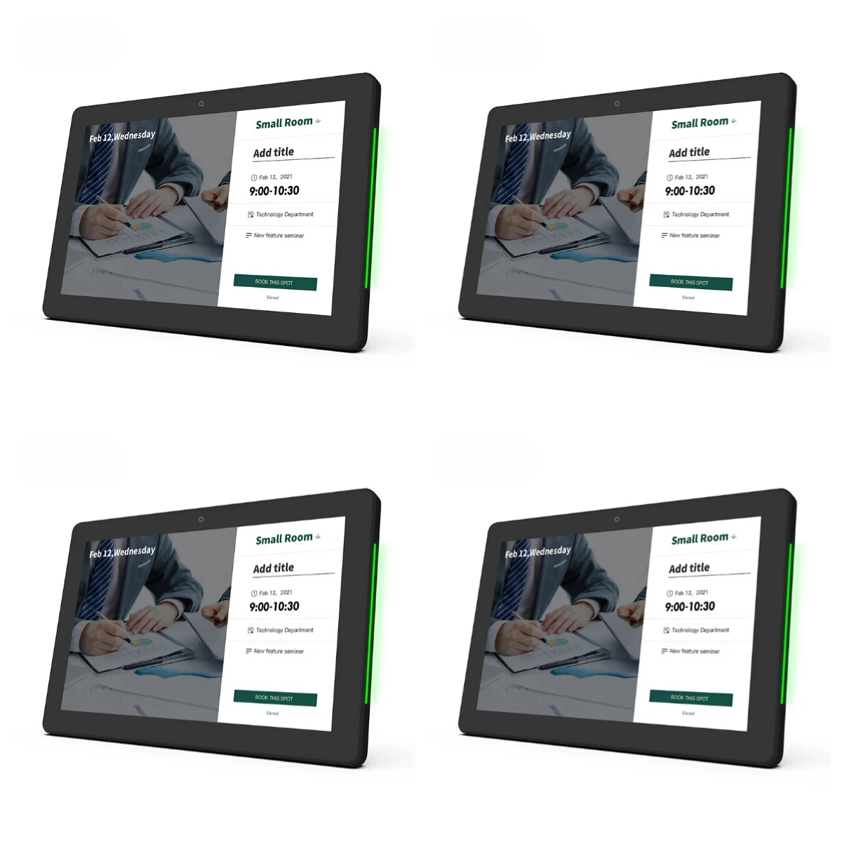 Touch Screen POE Booking System Conference Meeting Room Feedback Wall Mount Tablet Rk3566 Android
Touch Screen POE Booking System Conference Meeting Room Feedback Wall Mount Tablet Rk3566 Android