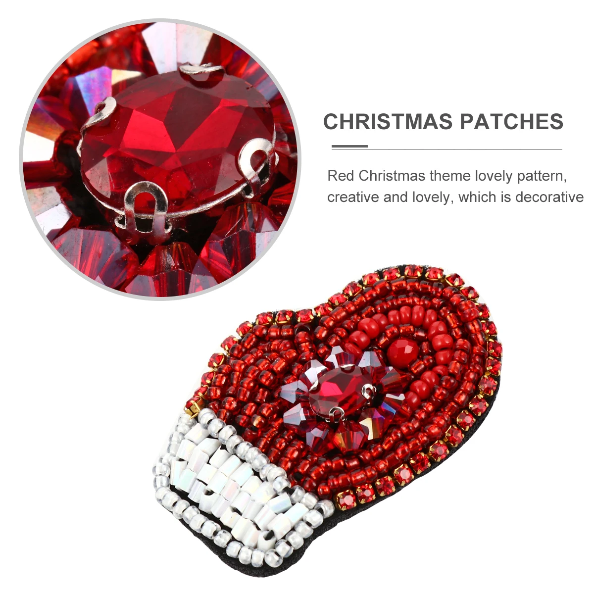 Red Gloves Embroidery Cloth Patch for Christmas Sticker Appliques Winter Patches
Red Gloves Embroidery Cloth Patch for Christmas Sticker Appliques Winter Patches