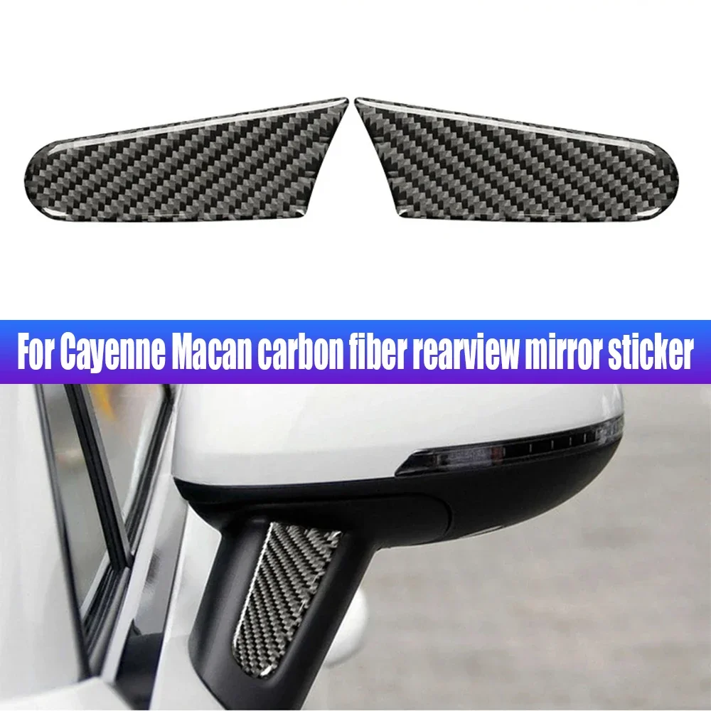 For Porsche Macan Carbon Fiber Rearview Mirror Vehicle Decoration Anti-Scratch Epoxy Protector Sticker Cover Trim Auto
For Porsche Macan Carbon Fiber Rearview Mirror Vehicle Decoration Anti-Scratch Epoxy Protector Sticker Cover Trim Auto