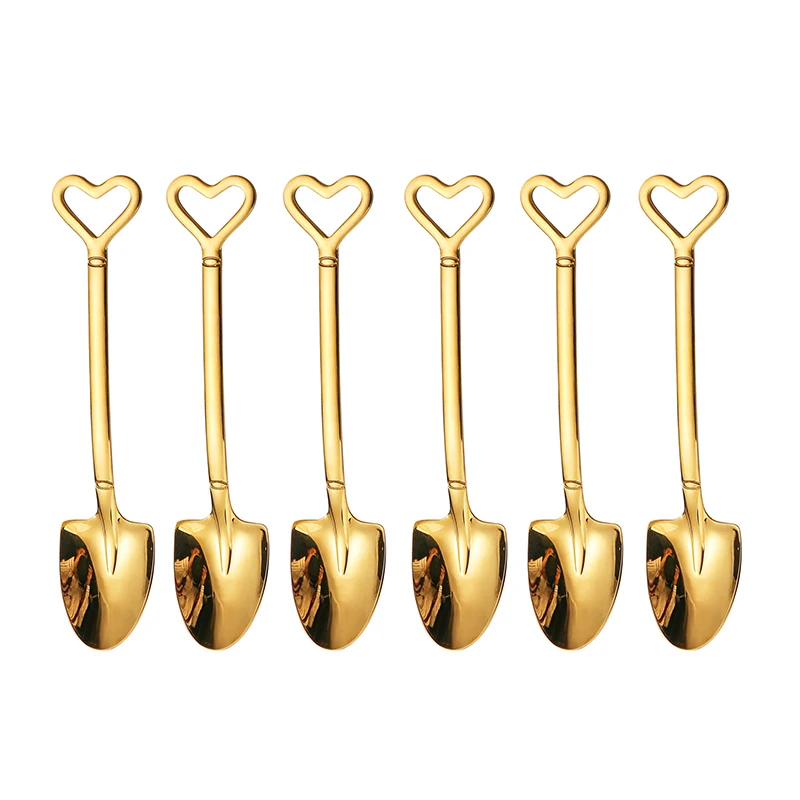 6 Pcs/ Lot Coffee Spoon Set Creative Beer Open 304 Stainless Steel Mini Shovel Spoon Tiny Melon Spoon Dessert Ice Funny Spoons
6 Pcs/ Lot Coffee Spoon Set Creative Beer Open 304 Stainless Steel Mini Shovel Spoon Tiny Melon Spoon Dessert Ice Funny Spoons